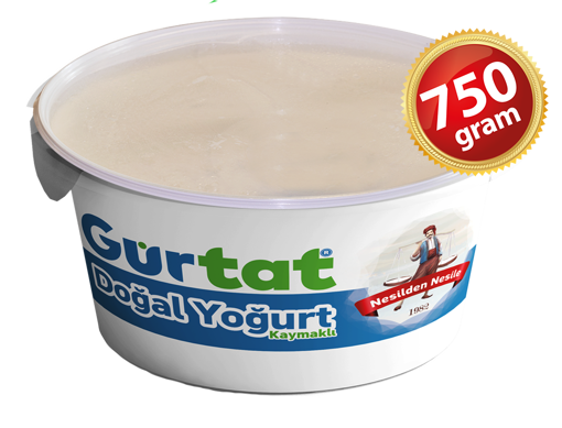 Picture of Gürtat 750 Gr Kaymaklı T. Yağlı Yoğurt