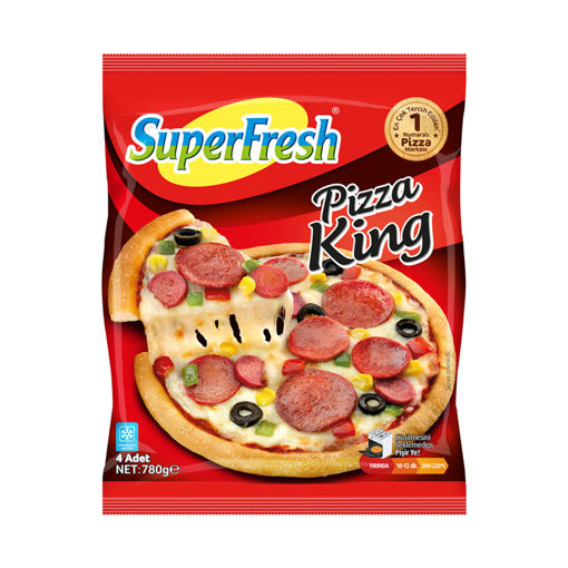 Picture of SF PİZZA KING 4' LÜ 780 GR